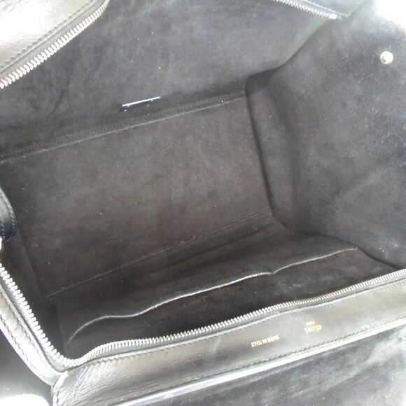 Authentic CELINE Trapeze 2WAY Handbag leather [Used] - Picture 7 of 14